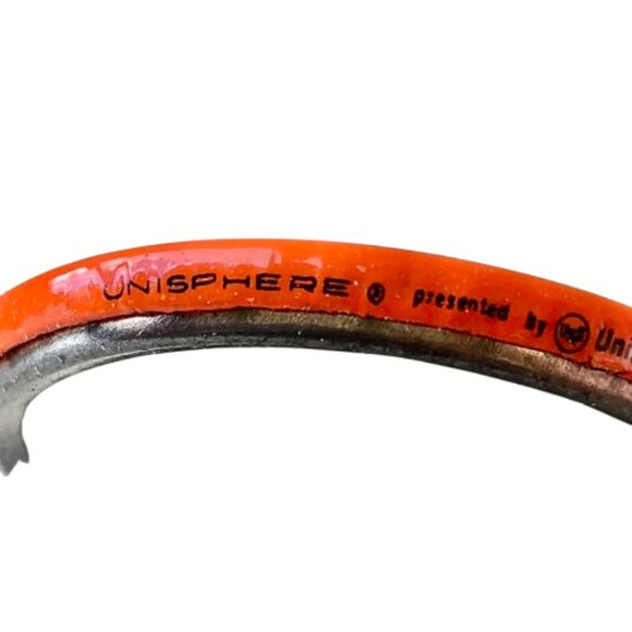 New York World's Fair Pin 1964-65 Unisphere Peace through Understanding - Picture 9 of 11